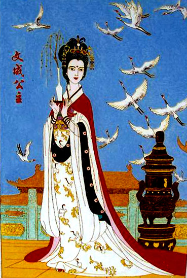 文成公主和亲松赞干布,究竟该怎么去看待