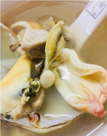 好吃美味的炖盅象牙蚌的做法