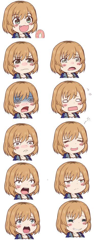 从面无表情到开怀大笑, 这些动漫表情包值得收藏