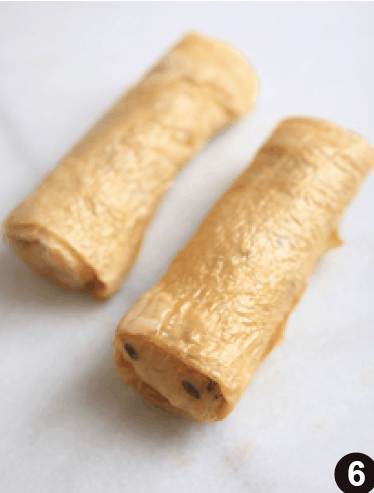 炸腐衣糯米卷, 香香脆脆真好吃, 一步一步教你做