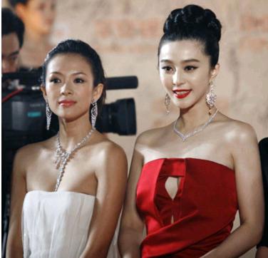 女星同框不可怕,可怕的是肤色对比,网友:范冰冰高圆圆真仙女