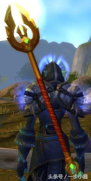 掉落:伊利丹(黑暗神殿) 恶魔术士要不要太搭配啊~ 大魔导师的洪流法杖