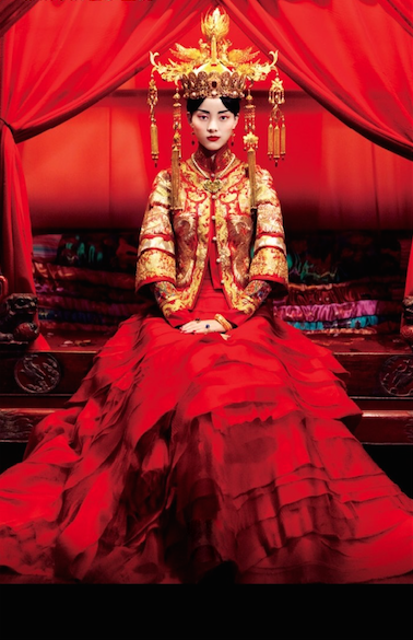 中国嫁衣美醉了