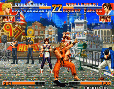 《拳皇97》援助的触发和剧情有关,八神和龙二注定悲催