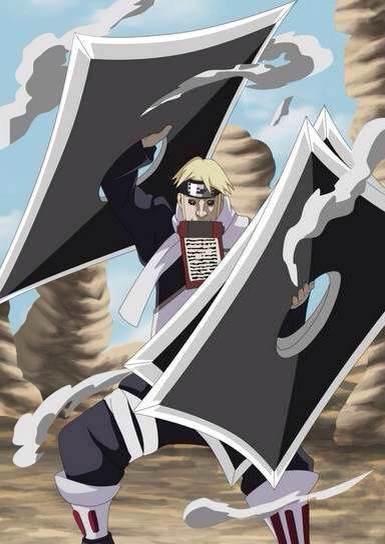 自称自己的堂哥风魔岚被大蛇丸骗入了音隐忍者村并再也没有出来,自己