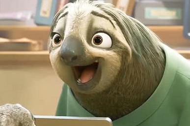 迪士尼疯狂动物城树懒先生慢并不是因为他本身慢而是因为