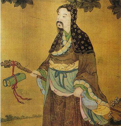 正文       王重阳徒弟丘处机的画像   看过小说《射雕英雄传》的读者