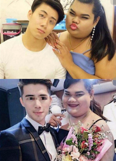 泰国第一丑女自晒素颜照称我又老又丑我男友很帅