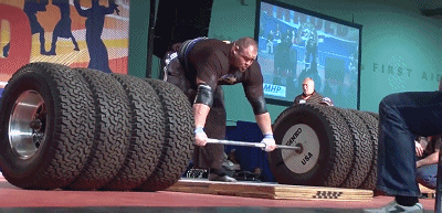 大力士比赛1000斤硬拉,撑到鼻血溢出,不经意的替他长了个记性