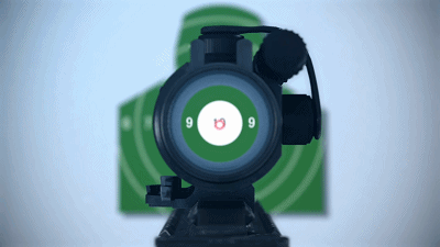 更具革命性的一点,它改变了传统的三点一线式的瞄准方式.