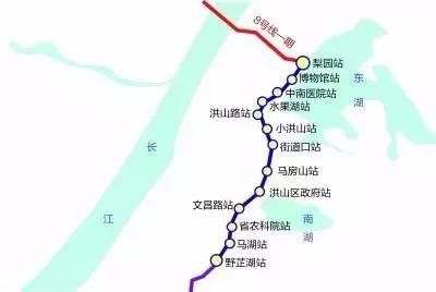 5号线延长了黄家湖大学城10万人有福了武汉最新地铁进度