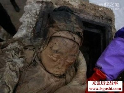 美男子潘安古尸容貌复原图
