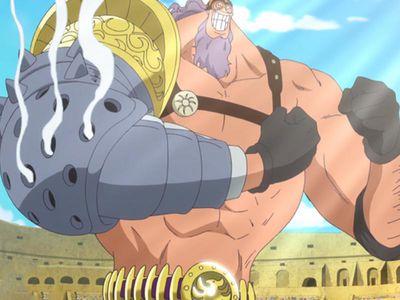 芝沙斯·巴沙斯范·奥卡是黑胡子海贼团的狙击手,其狙击能力让同样身