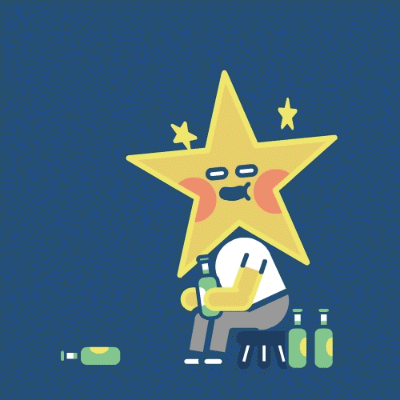 名叫《大自然的烦恼》最近画了一组画风清新的图是一名脑洞大开的gif