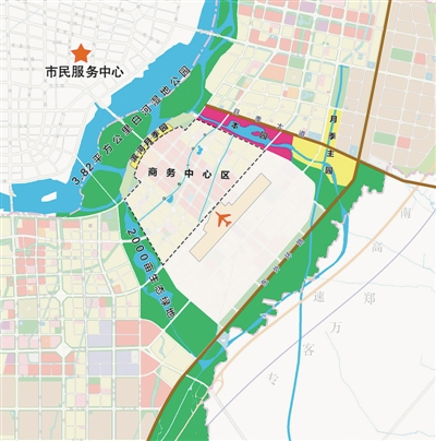 水韵空港 活力新城——商务中心区启幕南阳大未来