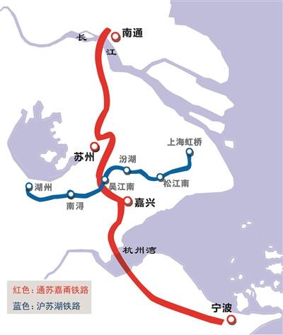 高铁: 上海到湖州正建设一条350时速高铁, 串联上海,江苏和浙江