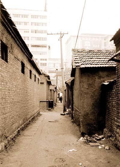 几十年前的济南老街旧巷