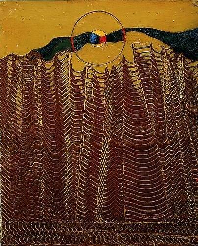 "月&森林 超现实主义画家max ernst(马克斯·恩斯特)