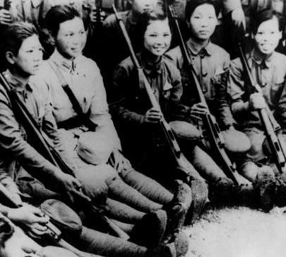 抗战女英雄浑身是胆37岁进入黄埔军校战斗中一人杀掉3名日军