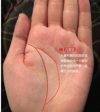 以下这个女性手掌内的三大主线,生命线,智慧线和感情线不相连.