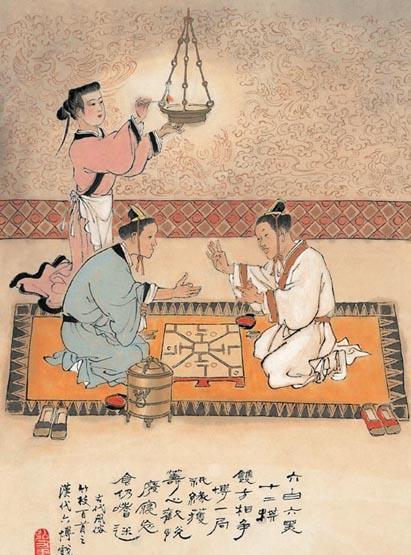 古代人也玩桌游,可惜已失传千年|棋子|骰子|桌游_新浪新闻
