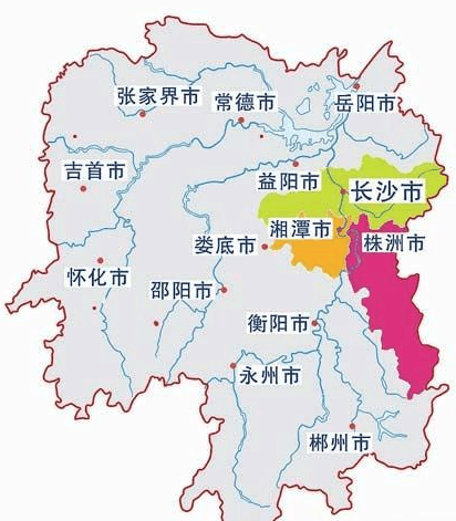 首先,长株潭合并为"大长沙",是有发展空间的.