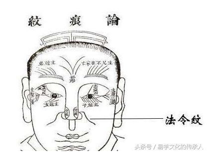 冲破,则二婚难止,颧骨被纵纹斜纹冲破,则官司破财难免,额头被纵纹冲破