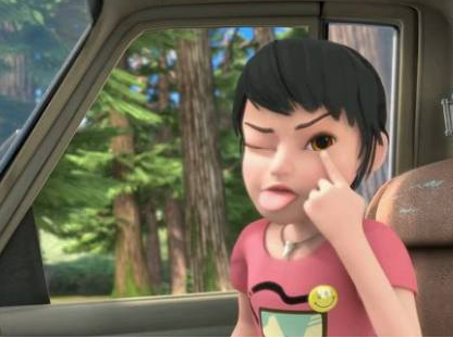 熊出没中赵琳的六张珍贵截图,没想到女神也有这么腹黑的一面!