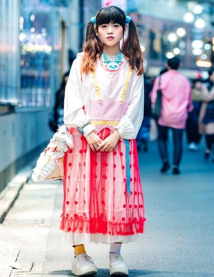 日系原宿风,少女感十足