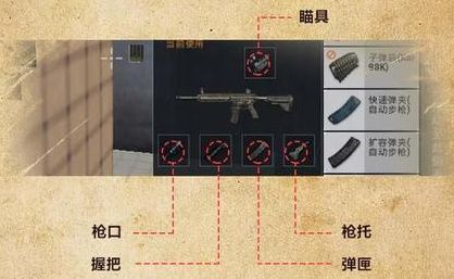 绝地求生刺激战场使用技巧:教你快速选对配件