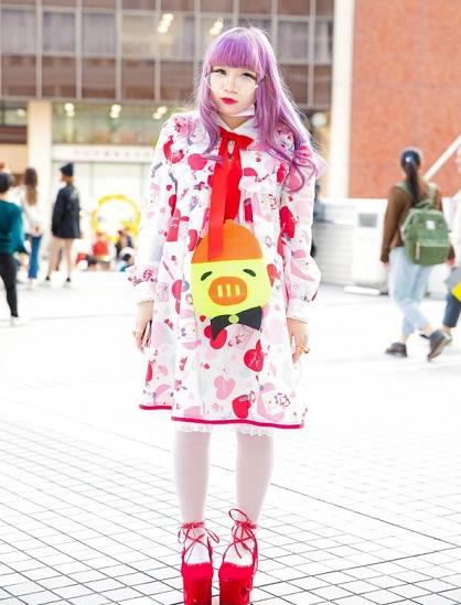 日系原宿风,少女感十足