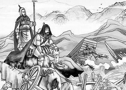 影视中的周昭王 周昭王南巡和隋炀帝南巡相差无几,王师浩浩荡荡,一路