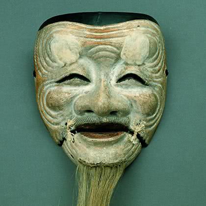 展讯之猿乐面具日本miho美术馆