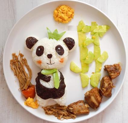 宝宝创意米饭套餐