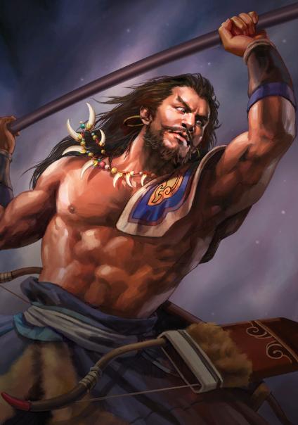 三国演义中的狙击手黄忠被同名人射死甘宁被野人王爆头