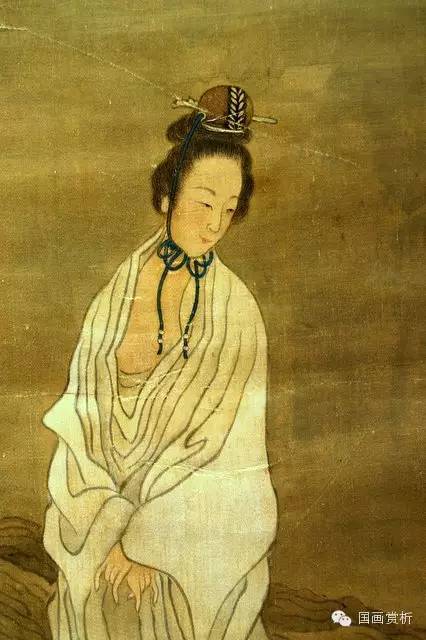 《云中玉女图》局部
