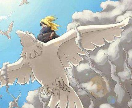 迪达拉,土遁的各种形态生物既能够飞行,关键时刻还能听从主人的命令起