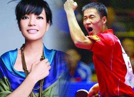 国乒名将娱乐圈女友不少:张继科被曝牵手景甜