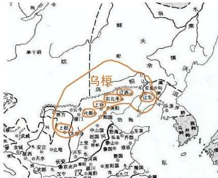 东汉末年,曹操北征乌桓,从此乌桓彻底衰落,地位为鲜卑取代.