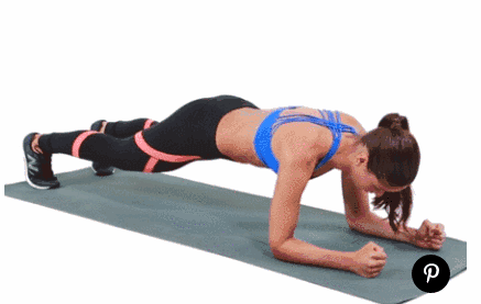 动作四：锯式平板支撑