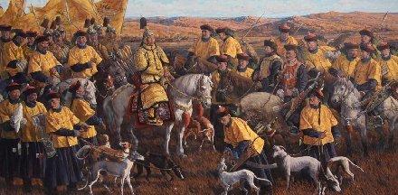 外国油画中的清朝,油彩粉饰下的太平盛世!