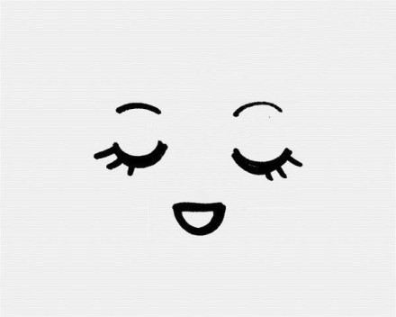 极简手绘表情