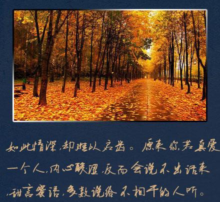 生活平淡就好,何必轰轰烈烈