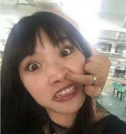 笑话段子:挖个鼻孔你都能挖出个欠揍的表情来,你也算是个人物了
