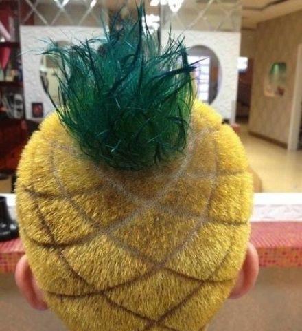 奇葩的发型,你敢在街上走吗?