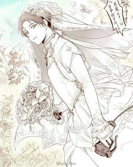 动漫男神穿婚纱的样子真的很美,我一个女生看了都想娶回家