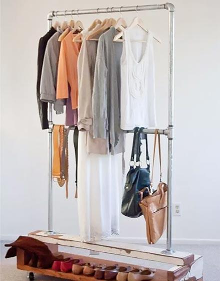 一个落地衣架轻松搞定