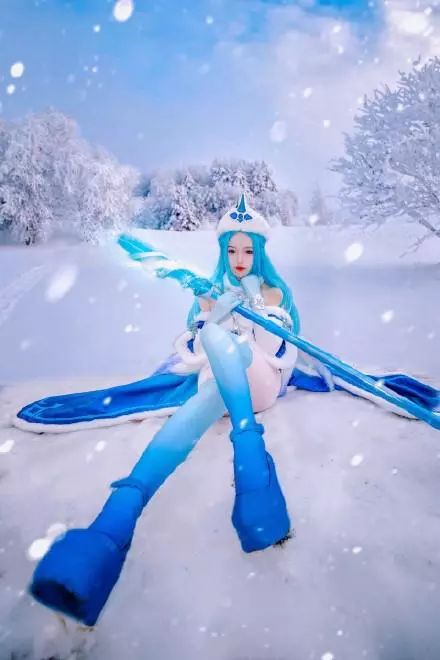 cos正片:王者荣耀冰雪之华王昭君