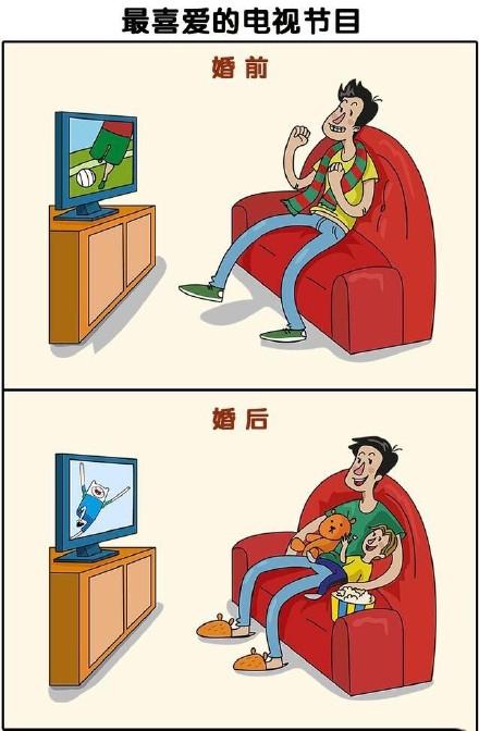 老公四年前和现在的对比:男人结婚后会有哪些变化?