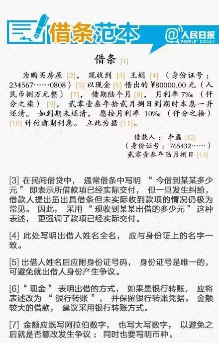 借条与欠条的区别,你知道吗?一字之差暗藏大风险